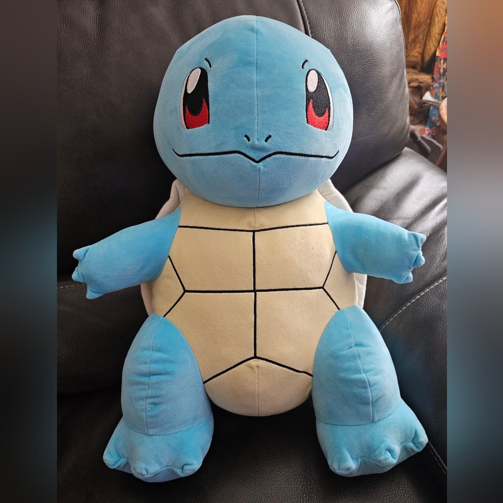 24" Pokemon Squirtle Plush Gamestop exclusive